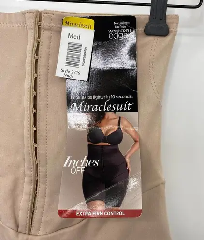 MiracleSuit Style 2726 Nude Extra Firm Control Shaping Girdle NEW