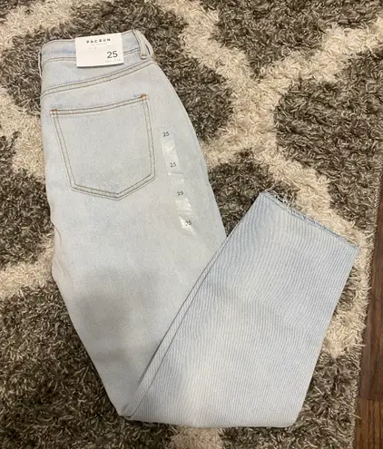 PacSun Light Wash Mom Jeans