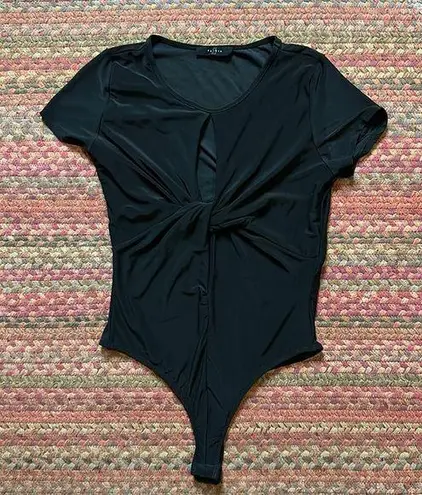 21 SAINTS BLACK CUT OUT BODYSUIT Size M