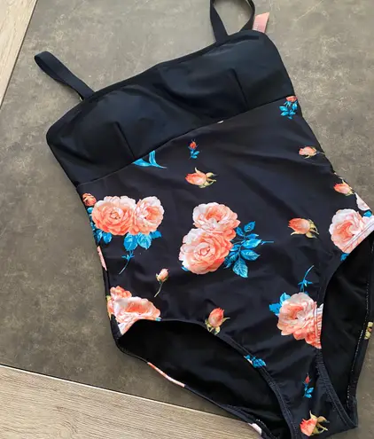 MOLYBELL Wome's Push up Padded Monokini,Tummy Control Adjustable Conservative Multiple Size M