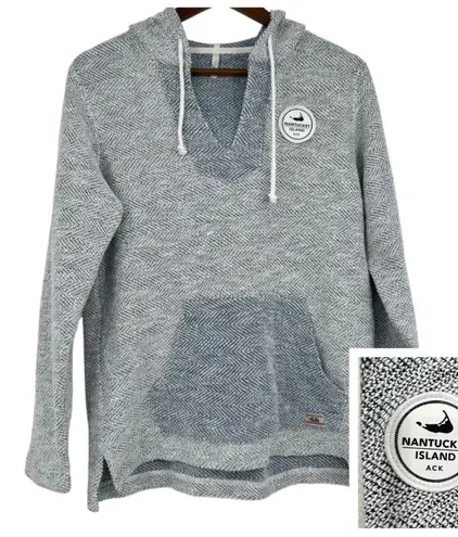 VINTAGE Techstyles Nantucket Island Ack pullover hoodie sweatshirt size medium