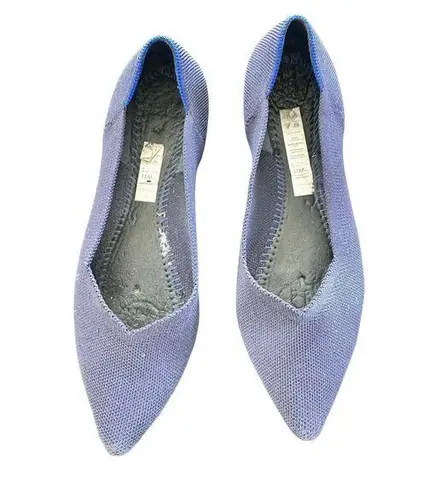Rothy's Rothy’s Sz 11 The Point Flat Mink Dusty Purple Shoes Retired Color Pointed Toe