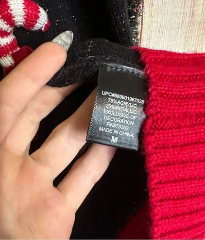 United States Sweaters Chunky Cozy Fuzzy Ugly Christmas Sweater Size Small Candy Cane