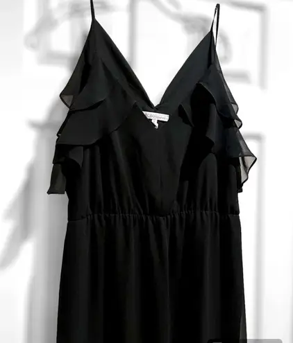 BCBGeneration BCBG black sheer maxi