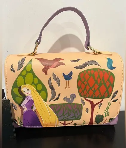 Lounge Fly Disney Tangled Woodland Scene Crossbody Bag