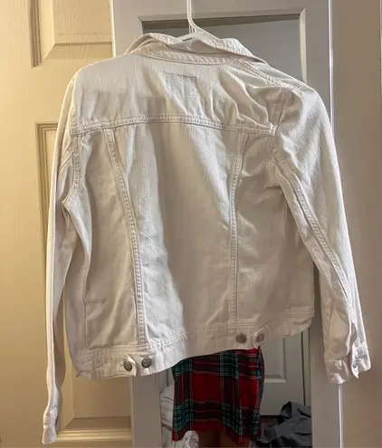 Old Navy  White Jean Jacket