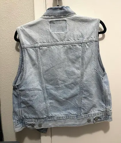 American Eagle Denim Vest