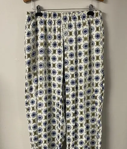Bryn Walker LINEN WIDE LEG PANTS MADE IN THE USABOF ITALIAN FABRIC SZ LARGE