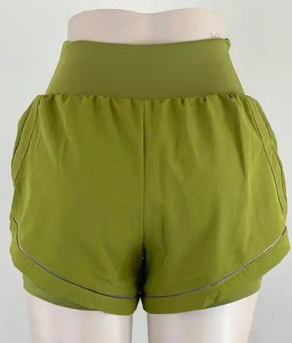 Zazua Lime Green Running - Training Shorts
