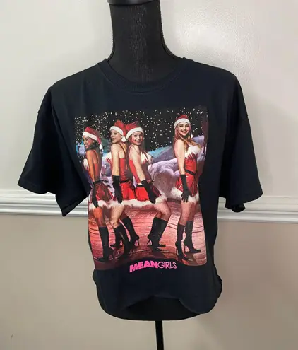 Mean Girls NWT  Black Cropped Short Sleeve Tee Size Medium/Large Forever 21