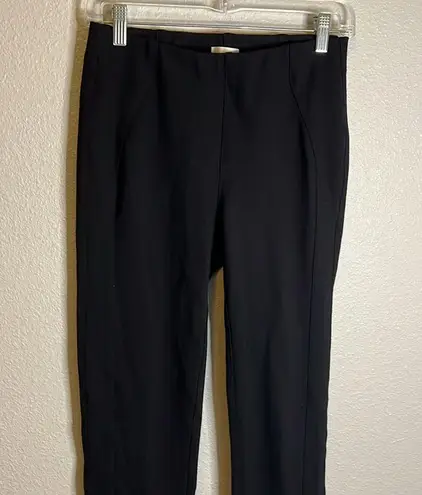 Ecru Castro Black Pull On Ponte Pant Size XS, Style 1640PR