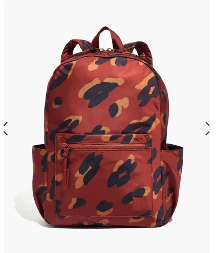 Madewell The Resourced Backpack In Painted Leopard