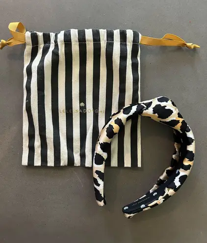 Lele Sadoughi Leopard Headband