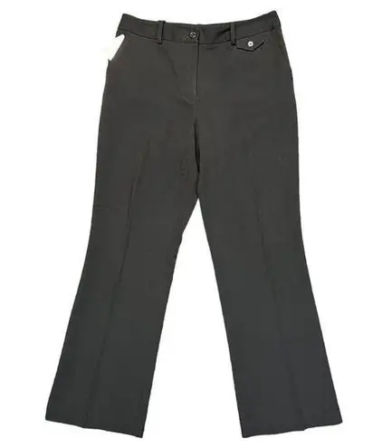 East 5th Womens Dress Pants Trousers Boot Cut Hi Rise Classic Black Size 10