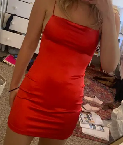 Motel Rocks Kozue Mini Dress in Red Size M 46 29 Off Retail New With Tags From Fia