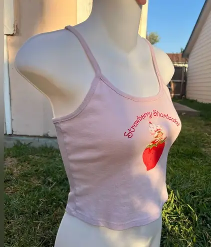 Strawberry Shortcake Cami Top Pink Size M