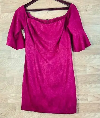 DO+BE  Size Medium Reddish Suede Feel Lined Dress Wear around or on the S…