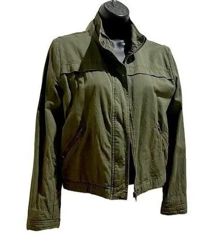 Khaki crop/bomber jacket Size undefined