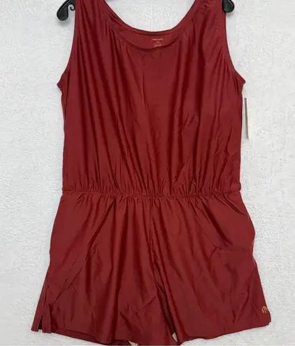 NWT Honey mark. Sage Romper Terracotta X