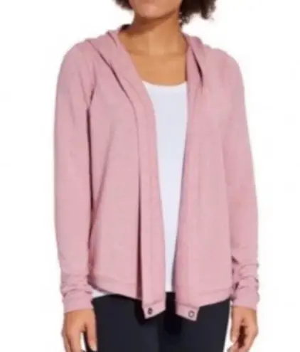 Calia by Carrie Underwood Effortless Wrap Cardigan Hoodie Mesa Rose Pink Medium