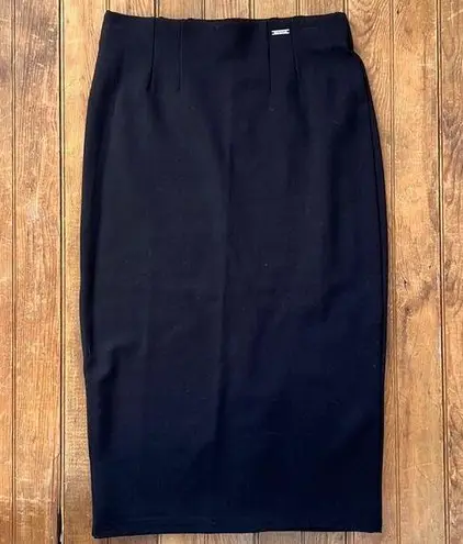 Tahari  black knit pencil skirt nwot size small