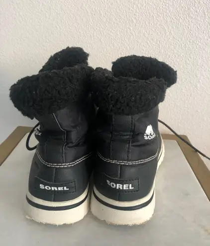 Sorel Black Ankle Boots