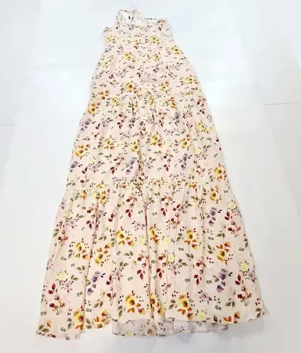 Lovers + Friends  The Leanne Maxi Dress in Multi Poppy Floral Small