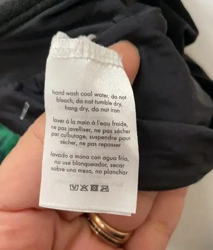 ONIA  rainforest black green pattern one piece swimsuit medium NWOT