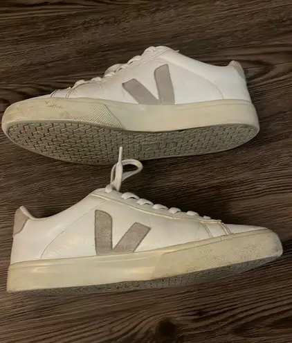 VEJA Campo Sneakers Tan White
