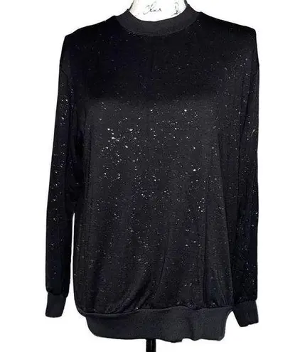 Michael Stars  black silver sweatshirt XS