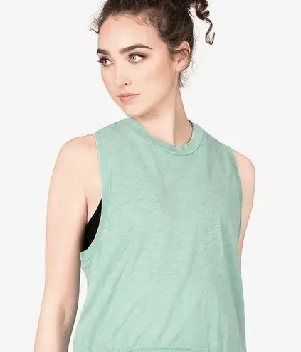 Free People  Movement Mint Cropped Muscle Tank