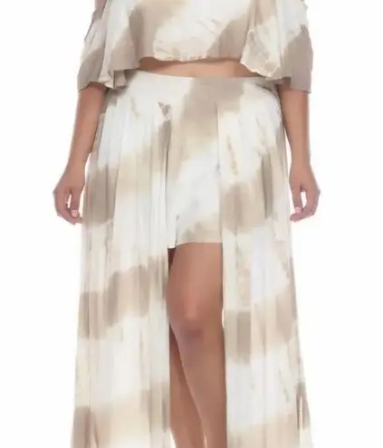 Bovine Collection Beachy Skirt/Top Combo Size M