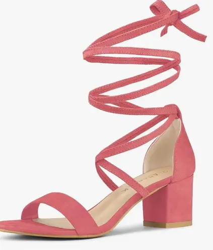 Allegra K Heels Chunky