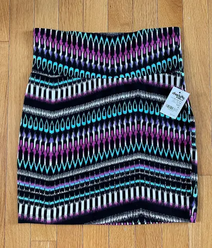 Charlotte Russe Patterned Skirt