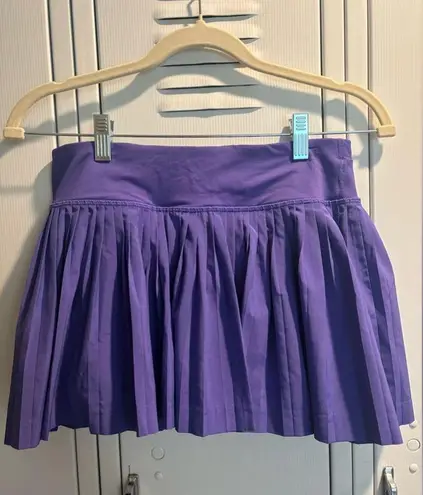 Lululemon Sz 4 Pleat To Street Skirt II in Pretty Purple