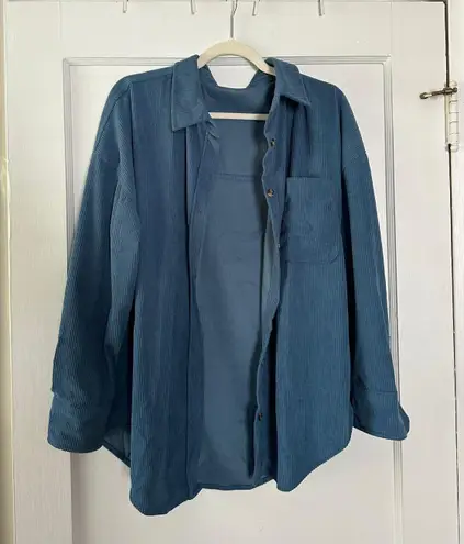 Amazon Women’s Oversized Corduroy Button Top / Jacket   thumbnail 2