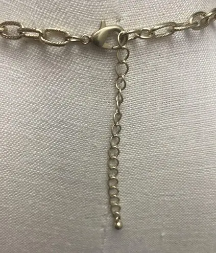 Illuminata necklace chain link gold tone lobster clasp closure jewelry