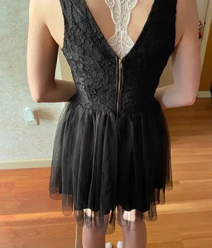 Forever 21 Mini Dress with tulle skirt