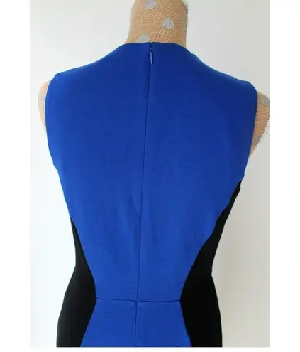 Calvin Klein  Blue Sleeveless Sheath Dress 4