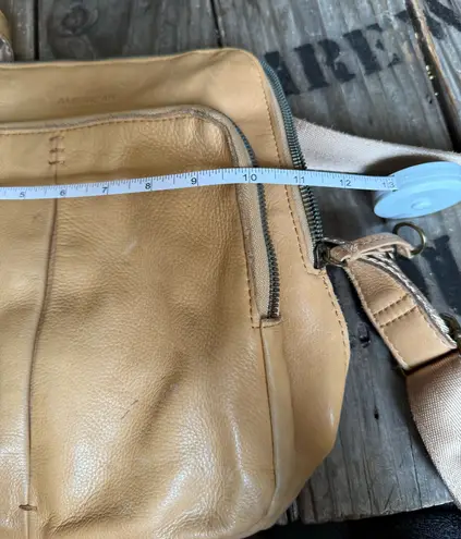 American Leather Co. Backpack Purse Tan