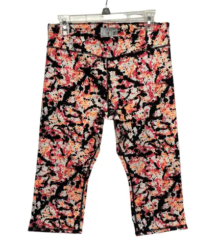 Marc New York Abstract Multicolor High Waisted Capri Leggings XL