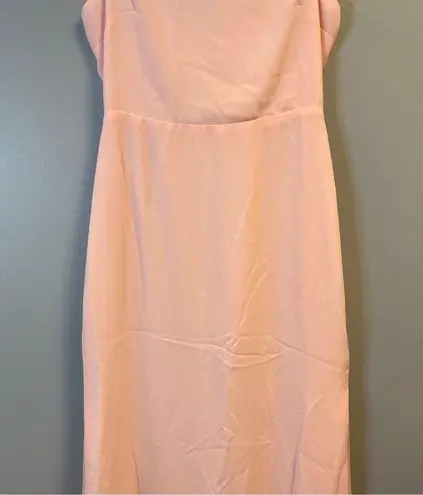 Revolve  Dress Superdown Addison Maxi Dress in Blush Sz XS NWT Wedding Guest Prom
