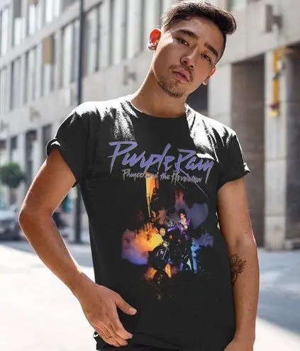 VINTAGE Purple Rain Prince and the Revolution Graphic T