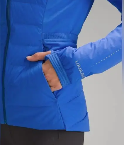 Lululemon  Down For It All Jacket Winter Coat Pipe Dream Blue Size 12 NWT