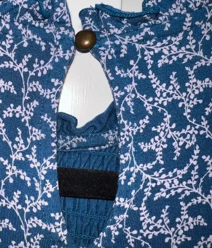 Matilda Jane Just Imagine Audra Women Smocked Long Sleeve Dress Size Small