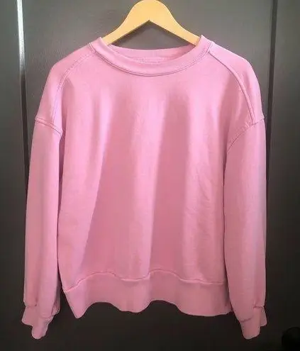 Everlane Pink Organic Cotton  Crewneck