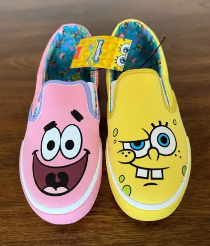 Nickelodeon NWT women’s SpongeBob slip on shoes - Image 1