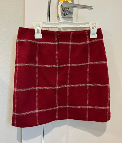 Lulus Plaid Skirt