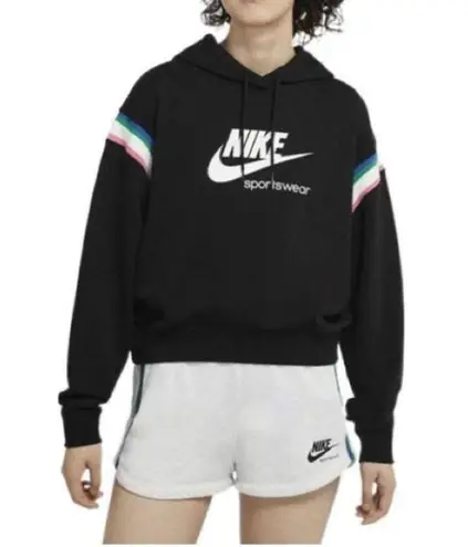 Nike  Sportswear Heritage Pullover Hoodie 'Black' size medium