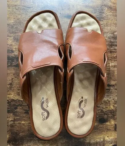 soft walk | women’s slide sandal shoes. Size: 10M